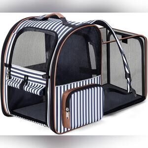 NWT Lekebobor XL Pet Expandable Carrier Backpack for up to 18lbs